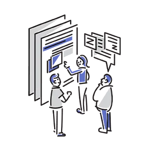 ガバナンス向上 イメージイラスト